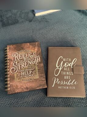 Gray Inspirational Journal Set